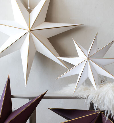 Adventsstjerne 9 armet 40 cm Adventsstjerne 9 armet 40 cm